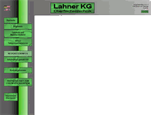 Tablet Screenshot of lahner.at